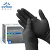 Guantes Desechables Yingke de Grado Alimenticio Negro de Nitrilo Caucho de Látex PVC para Cocinar, Catering y Uso en Cocina, Resistentes al Desgaste
