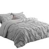 Ropa de Cama Funda Nórdica Cama Doble Funda Nórdica con Funda de Almohada Sábana Suave Funda de Almohada Gorro de Cama para Todas las Estaciones