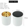 Taza de vidrio electrochapado para vela DIY hecha a mano casera recipiente para vela de aromaterapia de cera de soja Portavelas decoración taza vacía venta al por mayor