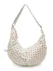 Bolsa Casual de Grande Capacidade para Mulheres 2026 Nova Moda Bolinhas Bolsa de Ombro para o Dia a Dia Simples Crossbody Bolsa Dumpling
