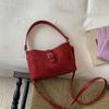 Bolsas Super Populares Outono e Inverno para Mulheres 2025 Nova Bolsa Saco Retrô de Grande Capacidade Estilo Coreano Moda Bolsa de Ombro Único Transversal