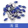 Directo de Fábrica DIY Ojo de Caballo Costura a Mano Diamante Fondo Plateado Garra de Cristal Diamante Agujero de Vestido Zapatos Bolsa Rhinestone Accesorios de Ropa