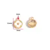 Accesorios de Joyería de Aleación para Hacer Manualidades con Forma de Gota de Aceite Bolsita de Maquillaje para Niñas Accesorios de Tacones Altos Pulsera Pendientes Colgante W507