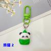 Llavero de Panda de Dibujos Animados Colgante Lindo Decoración para Mochila Escolar Prenda Pequeña de Jardín de Infancia Pequeño Regalo para Niños Venta al por Mayor