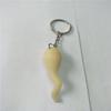 Chaveiro Girino de Borracha Macia de PVC Atacado Personalizado Turbina Borracha Plástico Peixe Acessórios de Joalheria Pingente de Precisão