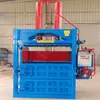 Prensa Empacadora Hidráulica Semiautomática Vertical para Papel de Desecho, Prensa Empacadora Hidráulica para Sacos Tejidos, Prensa Compactadora y Empacadora de Materiales de Desecho de 30 Toneladas