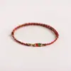Festival del Bote del Dragón Cuerda Colorida Pulsera Roja para Hombres y Mujeres, Pulsera Roja de Pez Koi, Cuerda Trenzada para la Buena Suerte en el Año Zodiacal de Uno