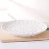 Prato de Dumpling de Cerâmica Criativo Doméstico Bandeja de Cozimento com Múltiplos Furos Bandeja de Drenagem Suporte para Cozinhar Frutos do Mar Grelha de Cozimento Folha de Cozimento Bandeja de Frutas Grelha