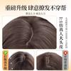 Peluca Tocado Completo Femenino [Wendy Cabello Corto] Invisible y Sin Marcas Cabello de Simulación Natural Envejecimiento Peluca Completa Tocado