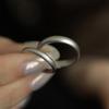 Anillo Plano Esmerilado Superficie de Niebla Anillo Ajustable Estilo Simple para Mujer Diseño de Nicho Sentido Avanzado Anillo de Pareja Nuevo Estilo 2023