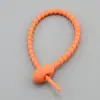 Cuerda de silicona brida de silicona cable de silicona extensible suave cordón para llavero material para colgante de bolsa de juguete de muñeca DIY