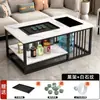 Mesa de centro oficina comercial preparación de té mesa de té para apartamento pequeño multifuncional con hervidor mesa de café simple mesa de té para balcón