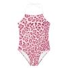 Suministro Directo Transfronterizo de Trajes de Baño Infantiles, Ropa de Protección Solar Infantil de una Pieza para Natación de Competición, Trajes de Baño para Niñas Florales Lindos Hechos a Medida