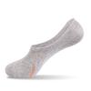 Calcetines Invisibles Bajos Antibacterianos de 10A para Mujer, Calcetines Cortos Lisos de Algodón Antideslizantes Bajos para Mujer con Puntos Antideslizantes