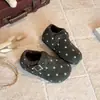 Zapatos Birkenstock para Niñas 2026 Otoño Nuevo Estilo Forrados de Borrego Zapatos Casuales de Lunares para Niños Zapatos Bajos Retro de Cuero Pequeños para Niñas Pequeñas