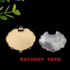 Yingyi Joias DIY Brocado Song Cadeado da Paz Base para Pingente com Tampa Novo Estilo Chinês Material para Corrente de Suéter Acessórios de Pingente