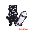 Adesivos de tecido bordados de animais de desenho animado podem ser passados a ferro roupas infantis gato fofo roupas infantis jeans Novo patch