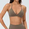 Sujetador deportivo transfronterizo para mujer con almohadillas extraíbles en el pecho, sujetador de yoga, tirantes sexy ajustables, ropa interior de yoga Pilates