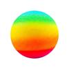 Pelota de Parque Estilo Americano de 8.5 Pulgadas, Balón de Recreo para Césped, Pelota Rebote Arcoíris para Juegos Infantiles en el Césped, Paquete de 25 Pelotas de Parque Transfronterizo