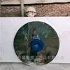 Escultura de Avión Galvanizada de Fibra de Vidrio Personalizada Artesanía para Exhibición Empalme Plateado Buen Paisaje Plaza Moderna al Aire Libre