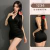 Lingerie sexy secretária paixão charme da meia-noite flerte quente cama tentação sexy peito pequeno plus size livre feminina coquete