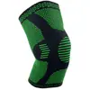 Rodilleras deportivas, nailon, talla grande, tejidas, elásticas, mangas de compresión para la pierna, para baloncesto, fitness, running y ciclismo, para proteger las rodillas