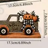 Produtos de madeira são campeões de vendas em todo o mundo, decorações de mesa para o Halloween incluem abóboras assustadoras, disponíveis exclusivamente para atacado nos pequenos mercados de Yiwu