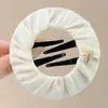 Pinza para el cabello curva, plana y cómoda para mujer, con un diseño sofisticado, nuevo estilo 2026, adecuada para la parte posterior de la cabeza, pinza de pico de pato