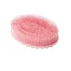 Escova de Banho de Silicone Compacta e Leve. Cabo Longo Não Requer Ajuda. Pode ser equipado com uma Escova de Banho de Silicone de Cabo Longo