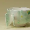 Caneca Master com Cabo de Borboleta de Osmanthus Pintada à Mão Cerâmica Artesanal Criativa Xícara de Chá Conjunto de Chá Kung Fu Xícara de Degustação