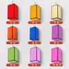 Linterna Estilo Chino Imitación Piel de Oveja Impermeable para Catering Araña Estilo Antiguo Linterna Cuadrada Linterna de Palacio Linterna Estilo Retro