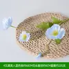 Flores Artificiales Flor Azul Materiales Boda Salón de Bodas Decoración del Hogar Rosas Artificiales Flores Falsas Flores de Plástico Venta al por Mayor