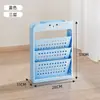 Estantería de escritorio de dibujos animados, mochila para libros de estudiante de pie, soporte para lectura colgante, herramienta organizadora de libros, bolsa de almacenamiento de libros, estante colgante