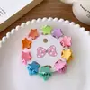 20 Caixas Estilo Coreano Pequenas Mini Cor de Doce Cabelo de Criança Pegador de Cabelo Menina Fofa Acessórios de Cabelo para Pegar Cabelo Quebrado
