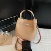 Bolso Casual Bolso Tote Pequeño para Mujer 2025 Otoño Nuevo Bolso Cubo de Aspecto Elegante Bolso Cruzado Casual para el Trabajo