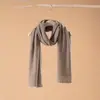 Cachemira, suave y cómodo, grueso, cálido, tejido, color liso, simple, largo, nuevo bufanda de otoño/invierno, moderno, adecuado para el trabajo, para mujeres