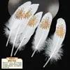 Suministro Directo de la Fábrica de Origen: Plumas de Pavo Blancas al por Mayor, Accesorios para Ropa, Atrapasueños, Juguetes para Gatos y Artículos Decorativos