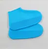 Cubrezapatos de silicona impermeables a prueba de lluvia para exteriores para hombres, mujeres, niños, adultos, antideslizantes, engrosados, resistentes al desgaste, no