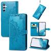 Case de Couro para Celular Dobrável Samsung Galaxy S26 Ultra Aplicável em Fronteiras Capa de Couro A36 Capa de Celular com Porta-Cartões A55