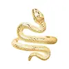 Anel Aberto Enrolado de Cobra Espiritual para Mulheres, Novo Design Chinoiserie, Anel Elegante e da Moda em Formato de Cobra como Presente de Ano Novo para Sua Namorada