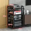Gabinete de equipamento amplificador de potência espaçamento ajustável suporte multicamadas para amplificador de válvulas HIFI suporte de áudio para alto-falante de home theater
