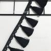 Fuente Fabricante Estilo étnico Poliéster Colgante Escoba Borla Encaje Cuello Puños Falda Textiles para el Hogar Accesorios Decorativos