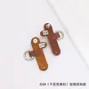 Aplicable Transfronterizo Bolso Mini Longxiang Correa para el Hombro Cuero Genuino Transformación Bolso Cruzado Dumpling Hebilla Pequeña sin Perforación Correa para Colgar en Bolso