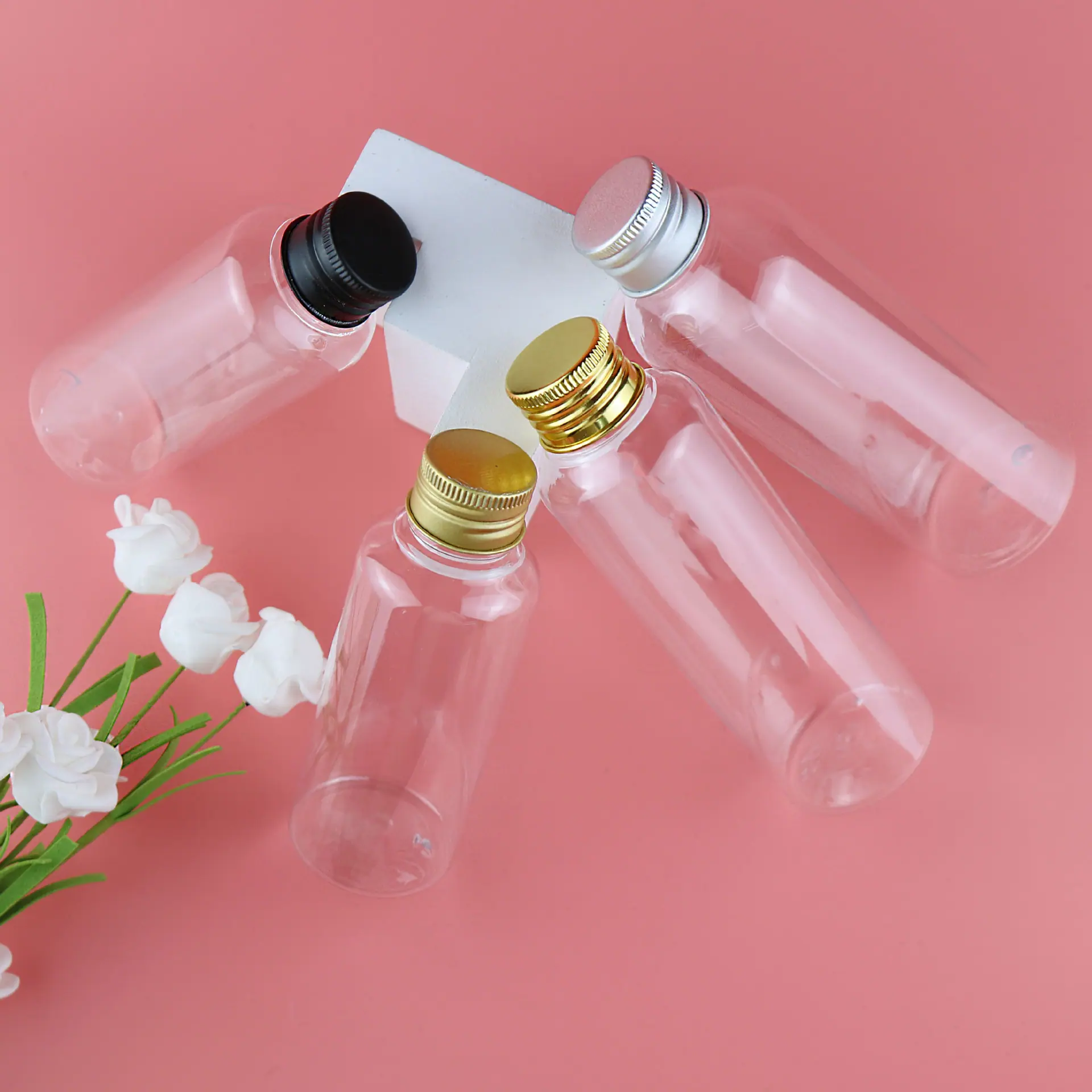100ml120ml150ml圆肩24牙+铝盖1