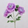 Flor Artificial Hortensia Morada Rosa Flor Artificial Decoración Arreglo Floral Sala de Estar Decoración Boda Diseño Auditorio Flor Falsa Fábrica Venta al Por Mayor