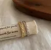 Anillo de Zirconia Rombo Estilo Coreano Dongdaemun para Mujer Diseño de Nicho Anillo para Dedo de Alta Calidad Moda Commuter Anillo Versátil