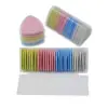 Pastel de polvo para marcar diseño para dibujar tela de ropa línea de corte de dibujo bolígrafo tiza costura polen rosa lámina de polvo para marcar