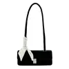 Bolsas de nicho estilo francés para mujer, nuevos bolsos de hombro color primavera 2025, populares este año, bolsos baguette texturizados para debajo del brazo