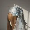 Accesorios para el Cabello Originales Lolita Corona Sombrero Pequeño Lazo Encaje Accesorios Convención de Cómics Pin para el Cabello de Confesión Romántico