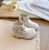Botas Martin para Niñas 2026 Otoño/Invierno Nuevo Estilo Botas de Princesa con Lazo para Niñas Pequeñas Botas Dulces de Caña Baja para Niños Pequeños Venta al por Mayor